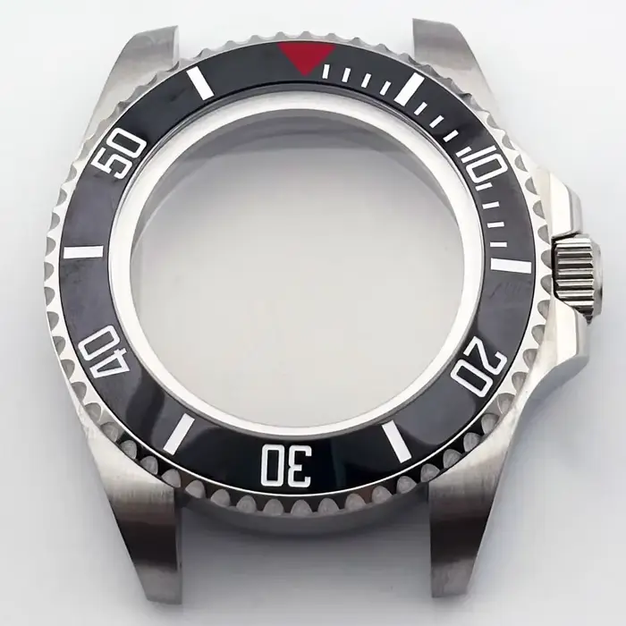 Montre Submariner 44mm, boîtier Deepseaa en acier inoxydable 316L, verre saphir, adapté aux mécanism
