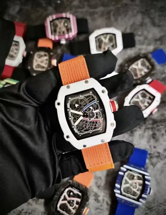 Nouvelle montre à quartz ultra-fine de luxe RM de haute qualité 2026