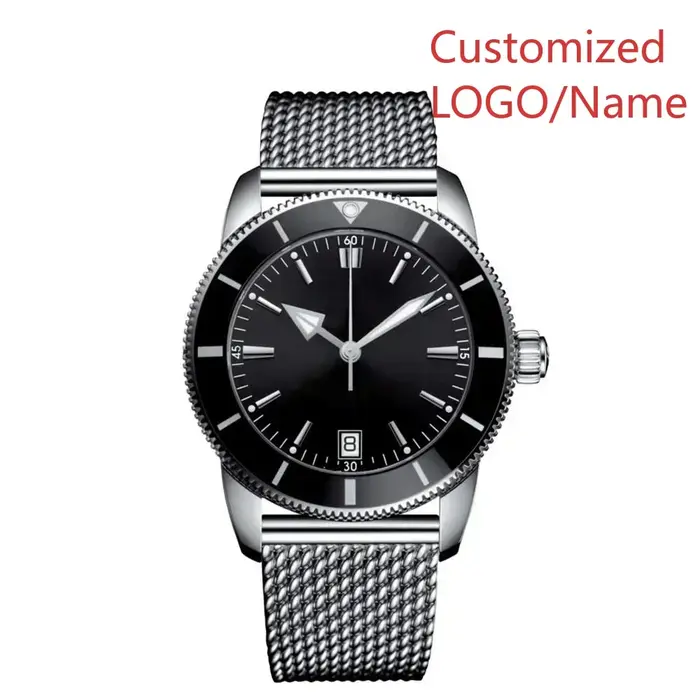 Montre Superocean Personnalisable Automatique Pour Homme Résistante À L'Eau Occasions Spéciales Sportives Soirées Chic