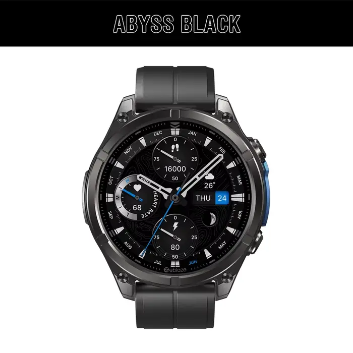 Nouveau 2025 Zeblaze VIBE 8 appels vocaux 1.43 "AMOLED affichage montre intelligente lampe de poche 