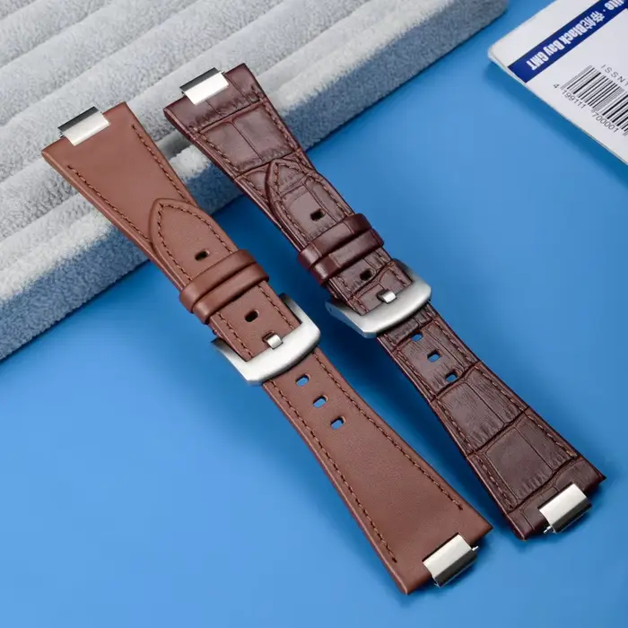 Pour Tissot 1853 Super Player PRX série T137.410/T137.407 bracelet de montre en cuir véritable T137