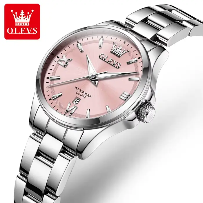 OLEVS marque originale montre à Quartz femmes mode montres élégantes de haute qualité bracelet en ac