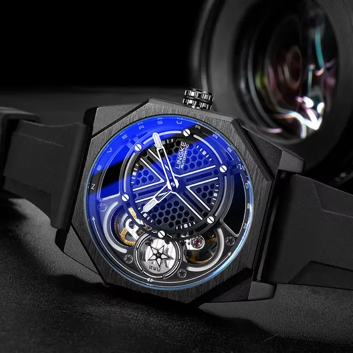 Montre mécanique automatique pour hommes