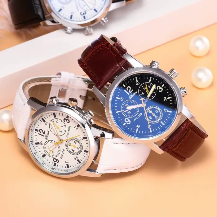 Montres de sport blanches pour hommes