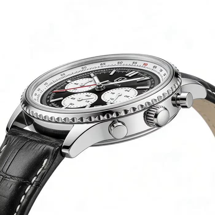 QINGXIYA – montre à Quartz en cuir pour hommes