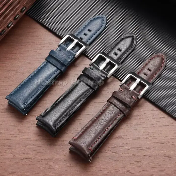 Bracelet de montre en cuir véritable ajustable pour hommes et femmes pour montres Fossil Panerai Omega occasions spéciales