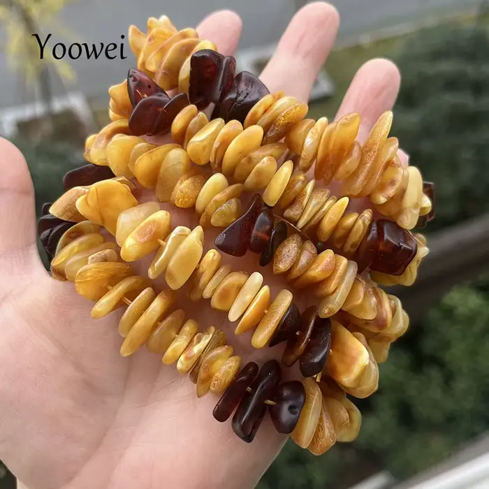 Bracelets en ambre véritable