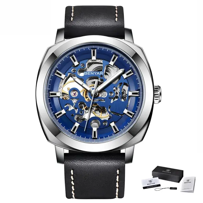 Relogio Masculino BENYAR hommes montres haut de gamme de luxe automatique mécanique