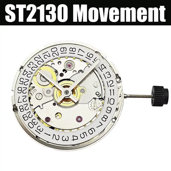 Mouvement de montre automatique mécanique ST2130 ETA 2824-2 à 25 rubis, haute précision 28800, pièce