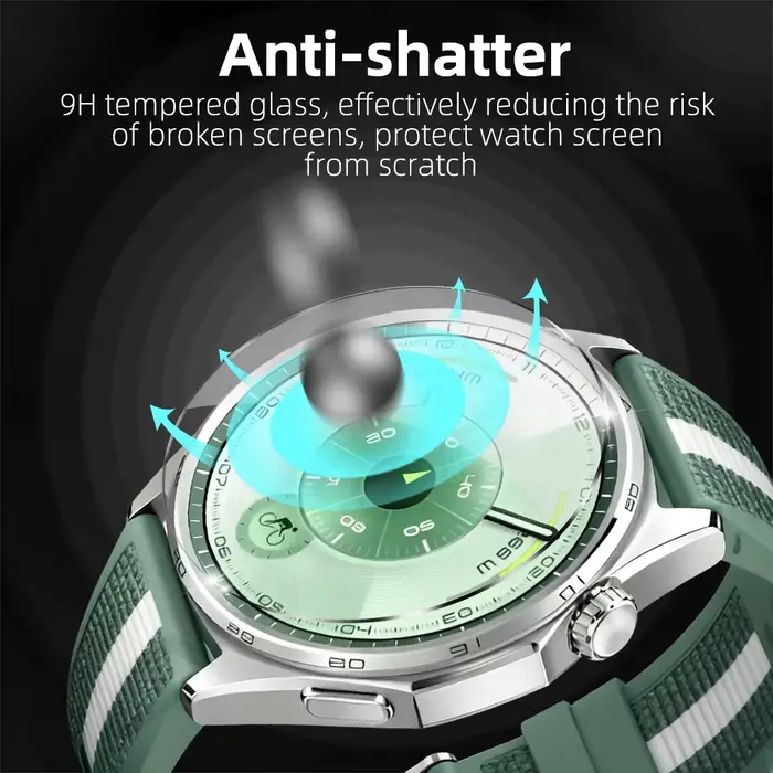 Verre trempé 9H pour Huawei Watch GT 6 Pro 46mm 41mm