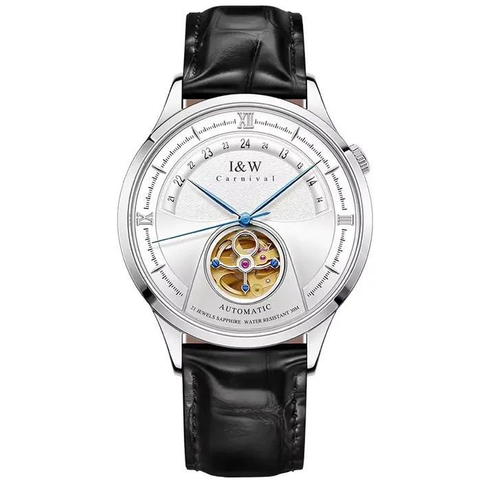Suisse carnaval montre hommes automatique mécanique Tourbillon montre mis5 mouvement saphir luxe Spo