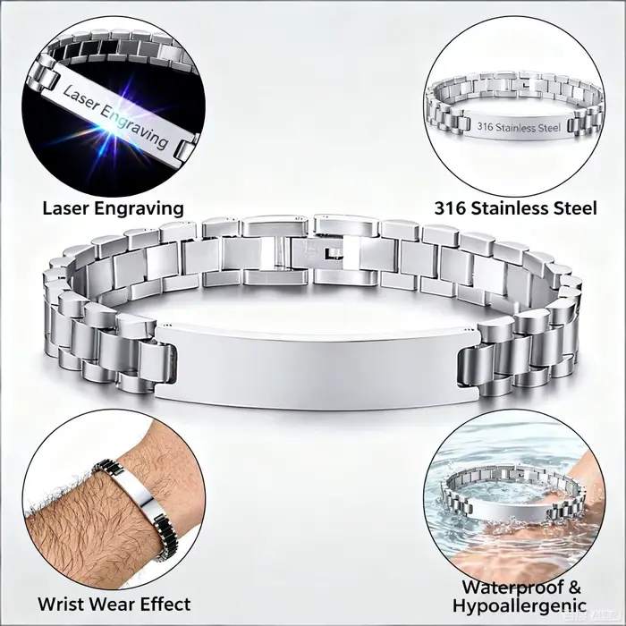 Bracelet personnalisé pour homme