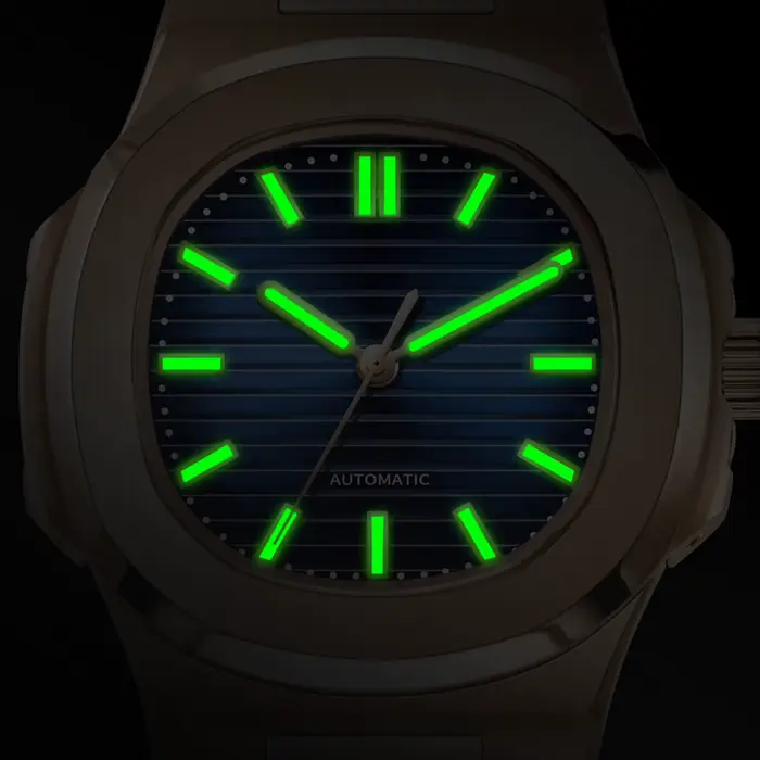 Montre mécanique de style Nautilus MACARLON Design 2026