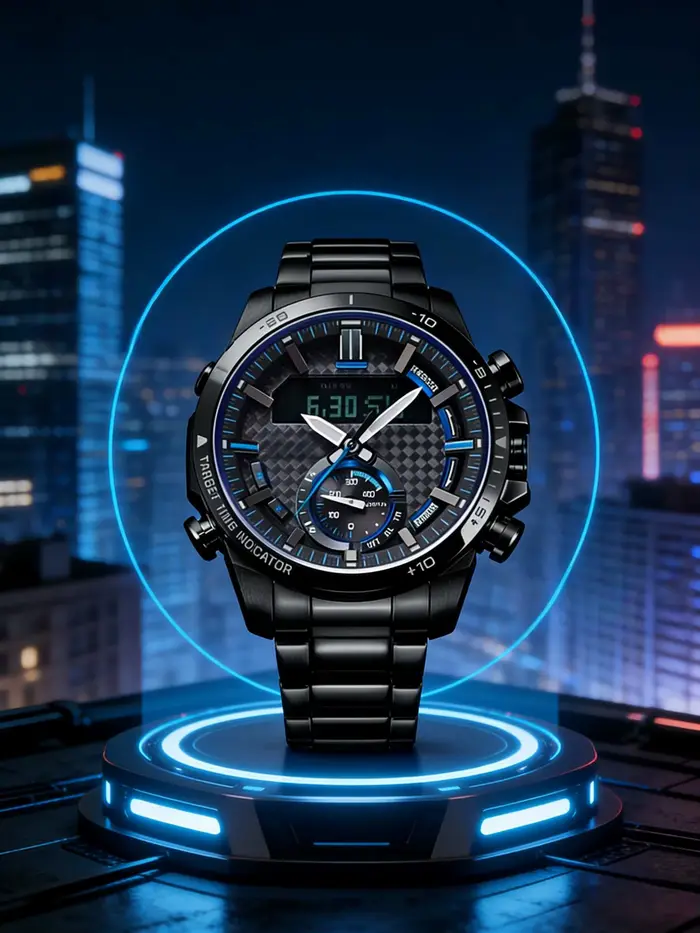 Montre solaire pour homme