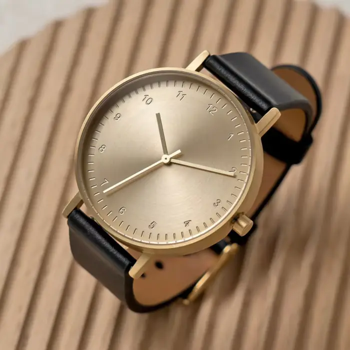 Montre à quartz avec mouvement