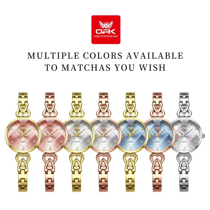 OPK 6064 Montre à quartz originale pour femme