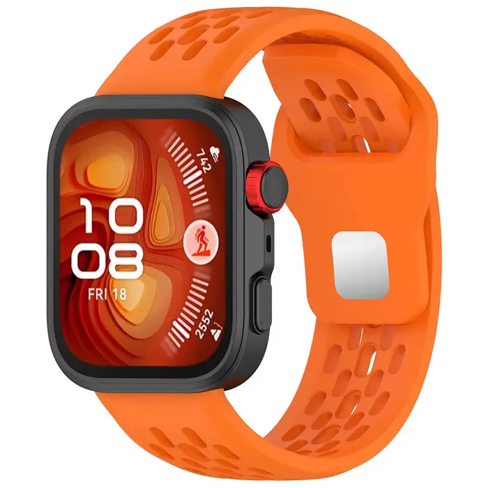 Bracelet de montre Sport en Silicone respirant