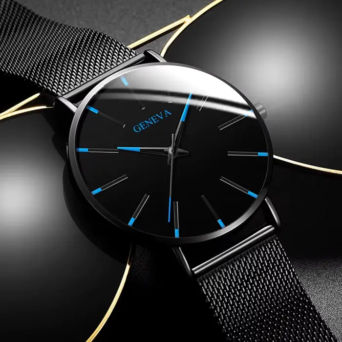 Genève – montre minimaliste pour hommes