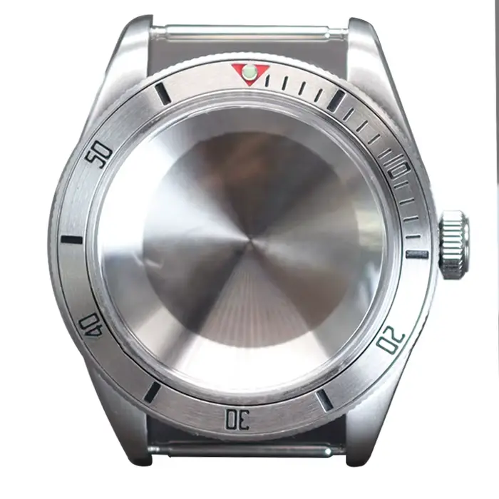 Boîtier de montre Vintage 38.8mm, revêtement AR en verre et acier inoxydable 316L pour Seiko NH35 NH