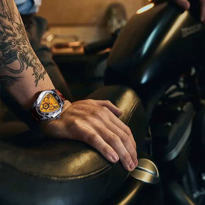 Montres mécaniques étanches pour hommes