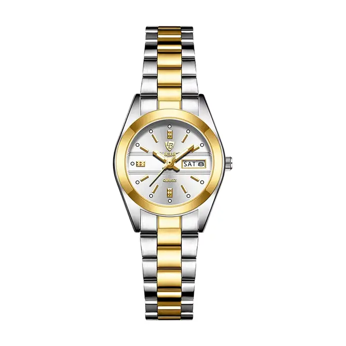 LIEBIG-Montre-bracelet de luxe avec bracelet en acier pour homme et femme, à quartz, étanche, tendan