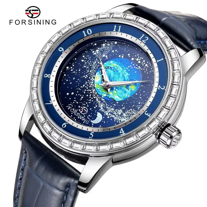FORSINING montre mécanique automatique de luxe pour hommes