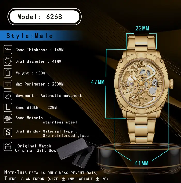 Montre automatique pour homme