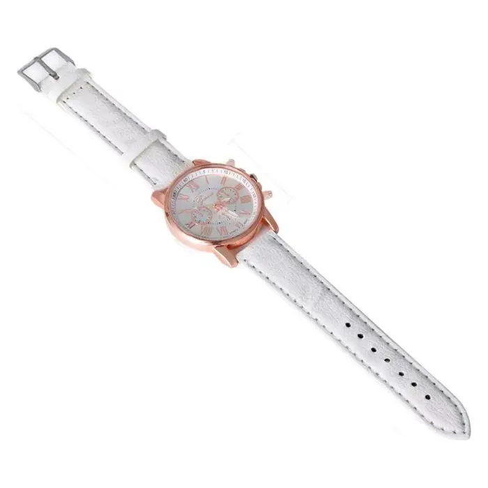Montre à quartz Fashion Geneva à trois aiguilles et six cadrans avec chiffres romains
