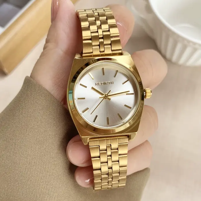 Montre à quartz décontractée, minimaliste et tendance