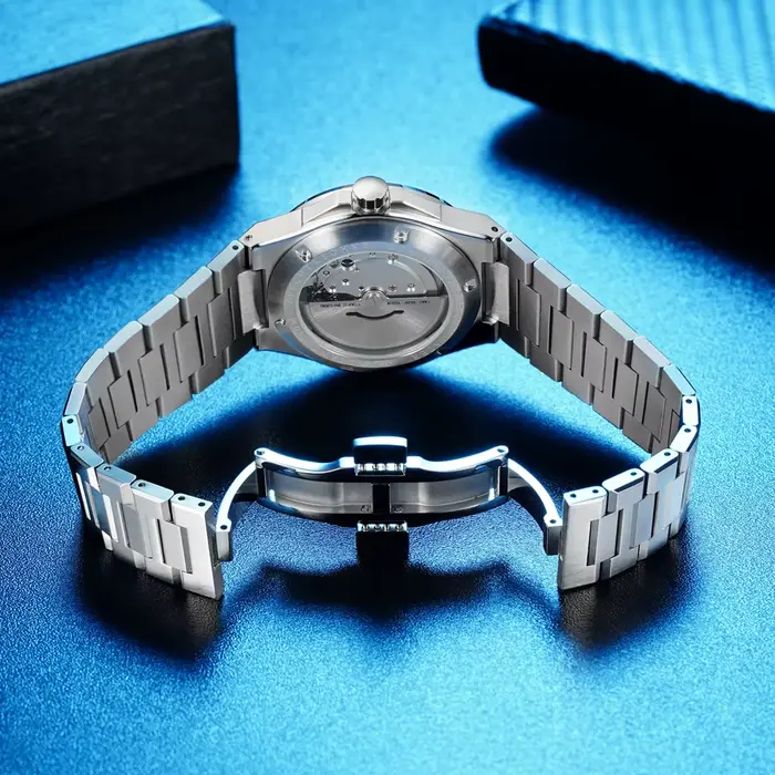 SpecPrint& Sohne-Montre existent en Acier pour Homme