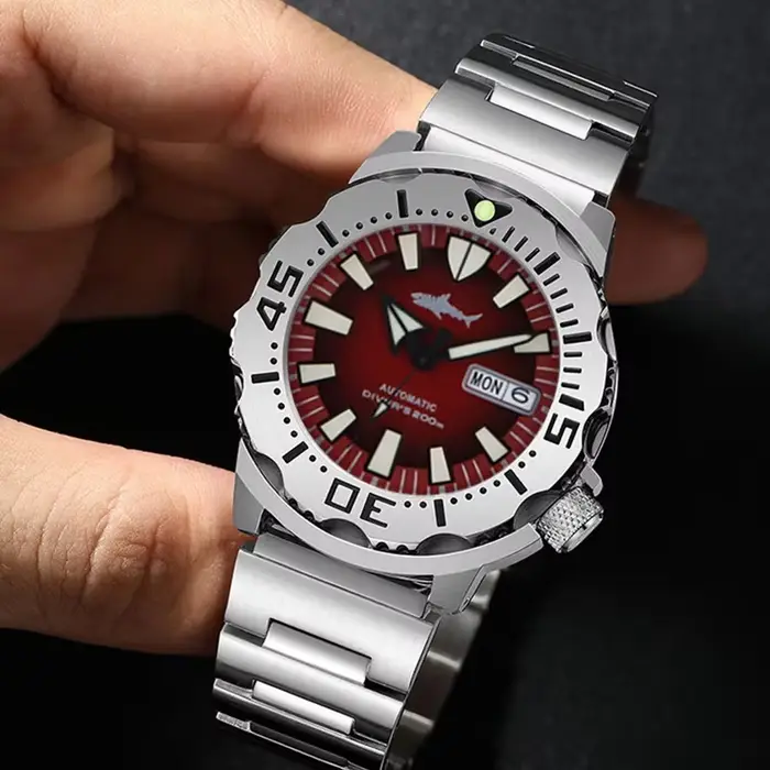 HEIMDALLR V2 montre automatique pour hommes NH36A verre saphir mécanique