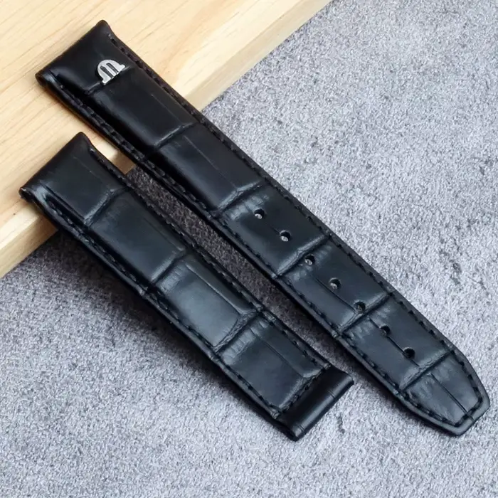 Pour Maurice Lacroix bracelet de montre en cuir véritable PT6158pt6098 noir marron 20mm 22mm bracele