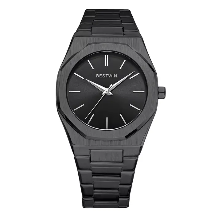 Nouvelles montres pour hommes de luxe bracelet en acier inoxydable classique affaires étanche