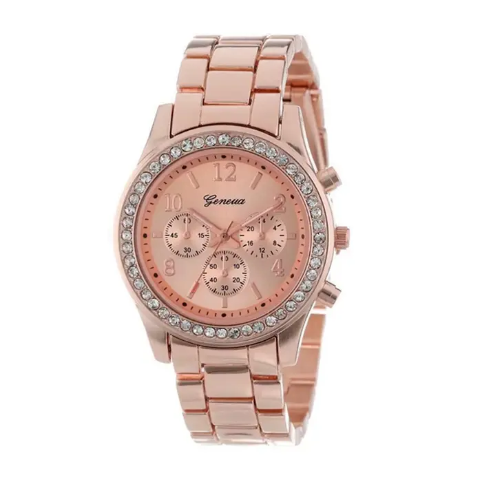 Genève classique luxe strass montre femmes montres mode dames