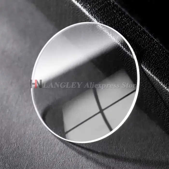 Verre de montre saphir plat 1.0mm/1.2mm d'épaisseur dans les diamètres 28-32mm cristal Transparent 1 pièce 29mm 30mm
