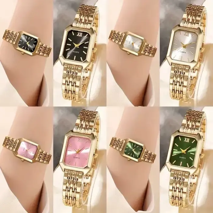 Montres à quartz élégantes pour femmes