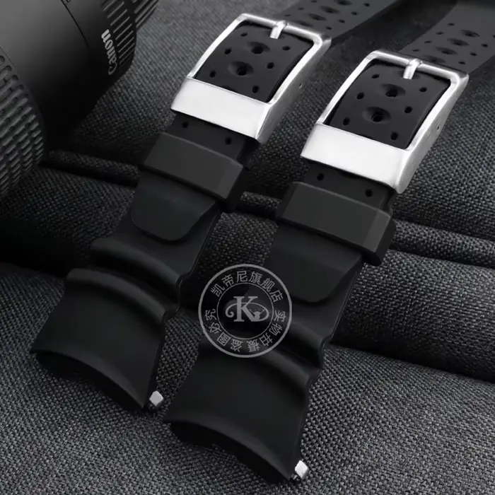 Bracelet de montre en caoutchouc pour Citizen BJ8050