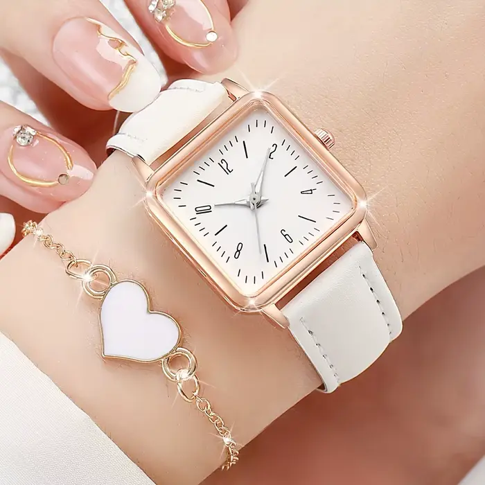 Montre minimaliste de luxe pour hommes et femmes
