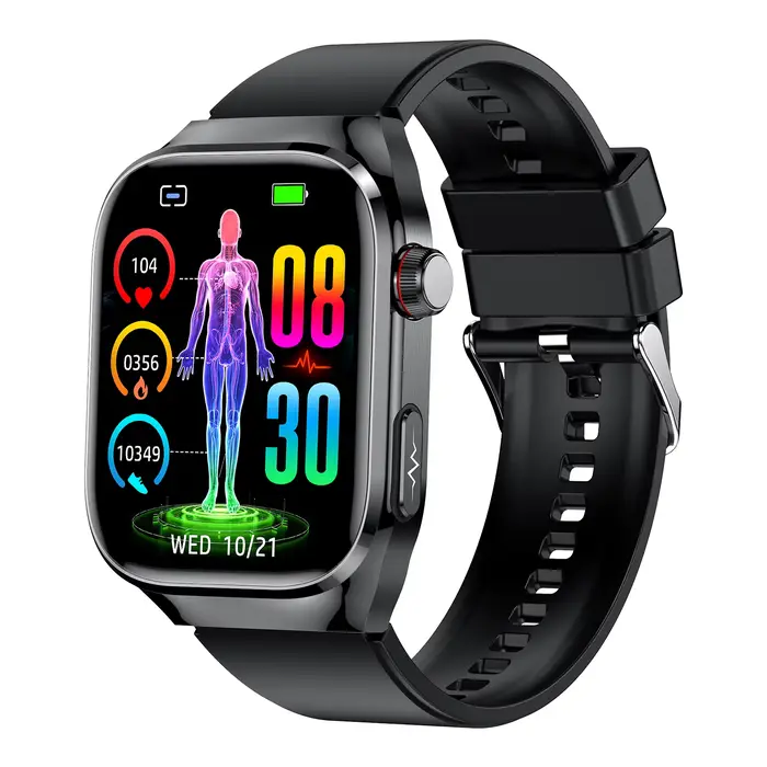 Montre connectée ESTG TK16 Pro pour homme avec suivi de la fréquence cardiaque et moniteur de sommeil occasions sportives et quotidiennes