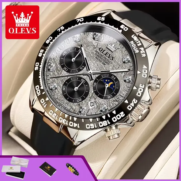 Montre à quartz OLEVS 2875 pour homme
