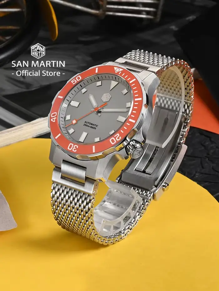 San Martin – montre de plongée pour hommes