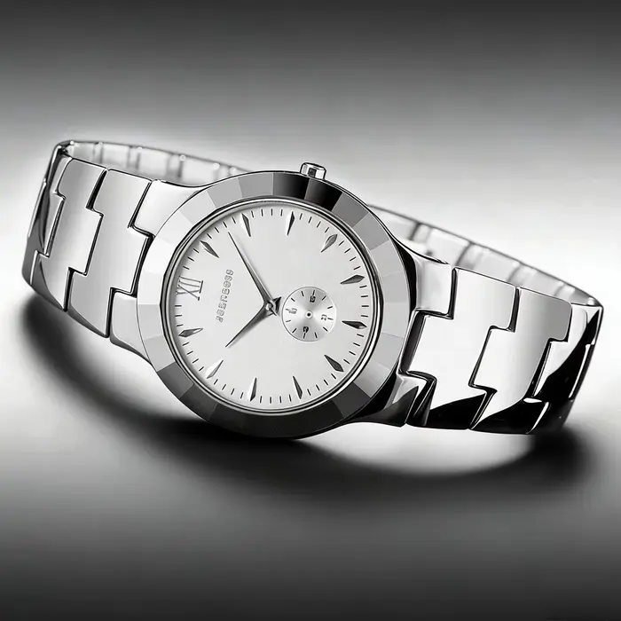 Montre homme Oupai en acier au tungstène cadran rond cristal de saphir mouvement à quartz résistance à l'eau occassions spéciales et quotidiennes