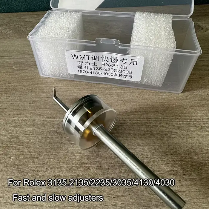 Outil d'horloger pour calibre Omega 2500 8500, réglages rapides et lents pour Rolex modèle 3135 2235