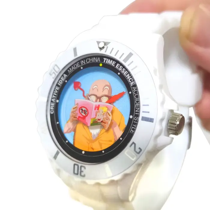 Montre à quartz avec personnages de bandes dessinées
