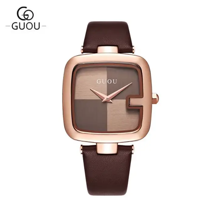 Guou – montres Zegarek Damski pour femmes