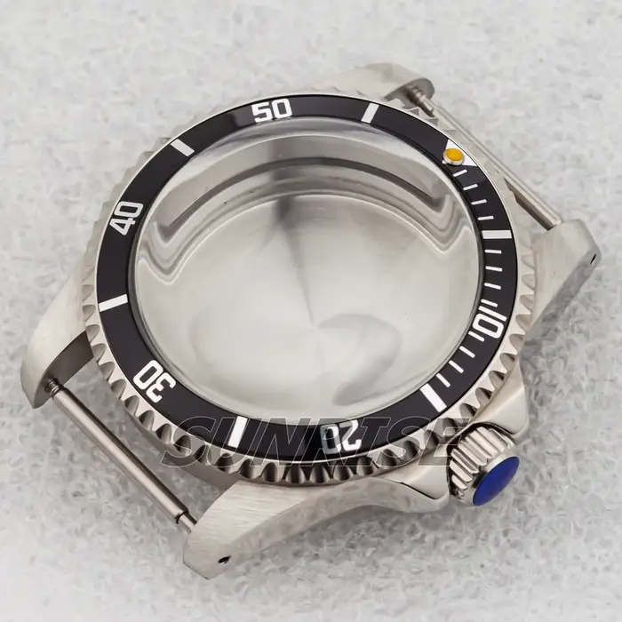 Boîtier de montre Vintage NH35, verre acrylique en forme de dôme pour Seiko NH35 NH36 NH34, boîtier 