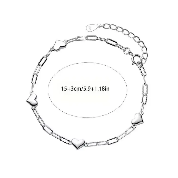 Bracelet en argent Sterling 925