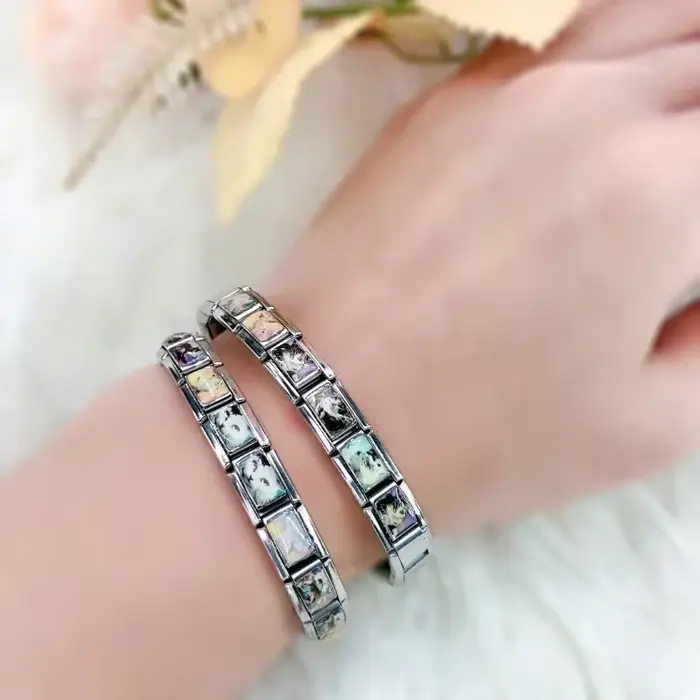 Bracelet à breloques en acier inoxydable style classique unisexe motif animal de compagnie pour femmes et hommes occasions spéciales