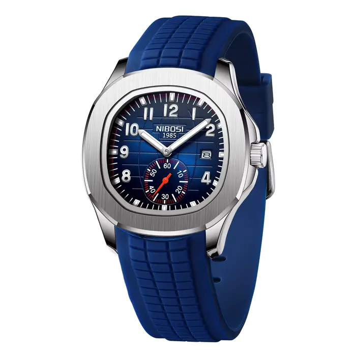 NIBOSI AQUANAUT hommes montres haut de gamme de luxe Sport montre à Quartz