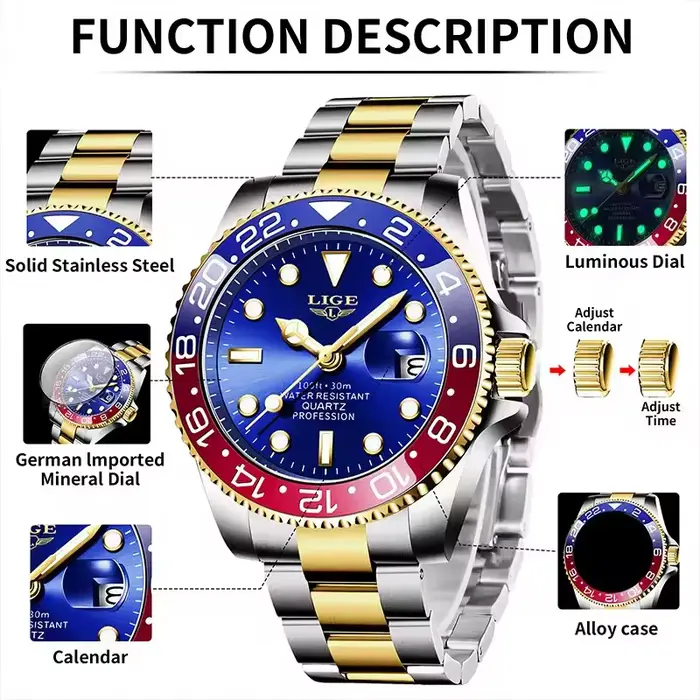 Montres pour hommes LIGE neuves